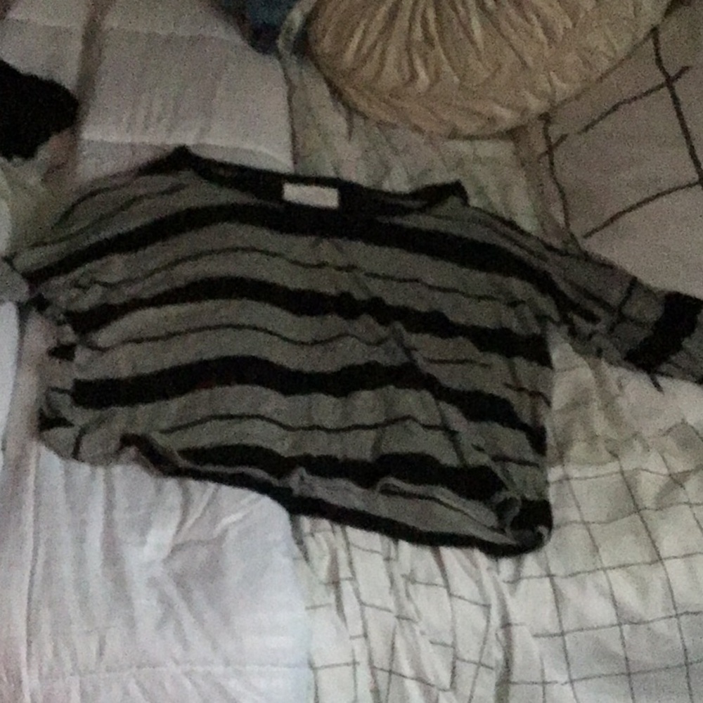 Wide neck long sleeve